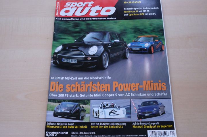 Deckblatt Sport Auto (09/2005)